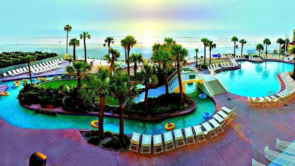 Vacation In Comfort And Luxury - 3 Bedroom Direct Oceanfront - Wyndham Ocean Walk Resort 2425 เดย์โทนาบีช ภายนอก รูปภาพ