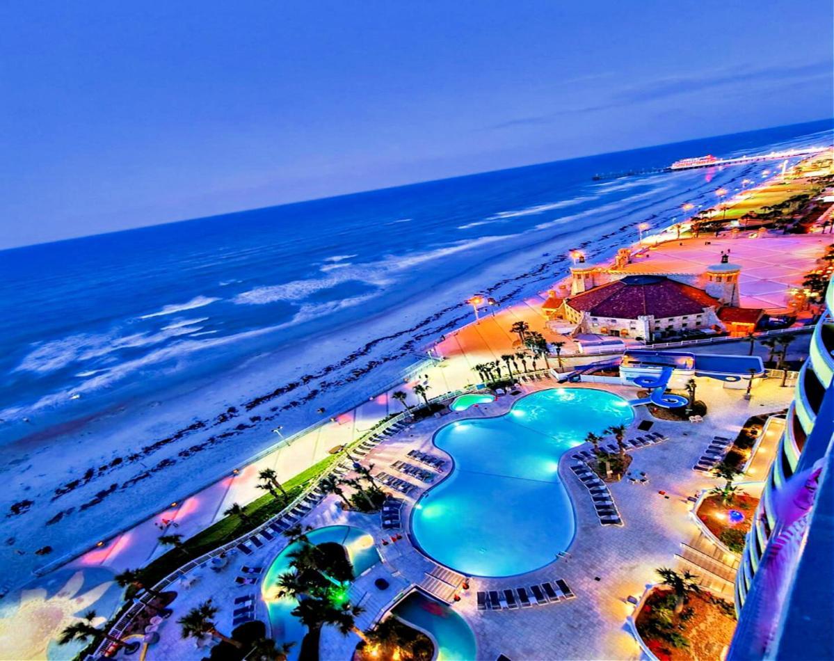 Vacation In Comfort And Luxury - 3 Bedroom Direct Oceanfront - Wyndham Ocean Walk Resort 2425 เดย์โทนาบีช ภายนอก รูปภาพ